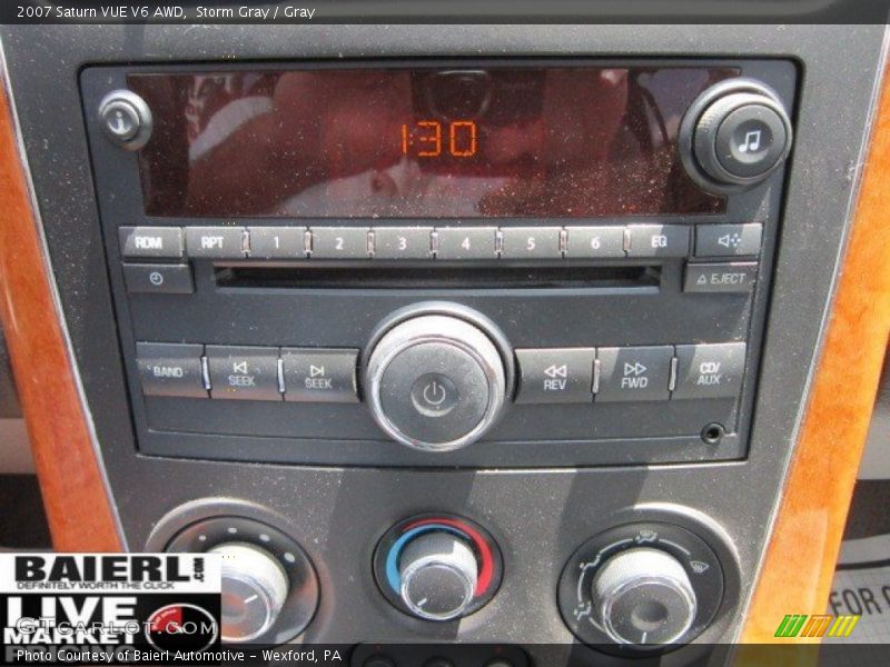 Storm Gray / Gray 2007 Saturn VUE V6 AWD