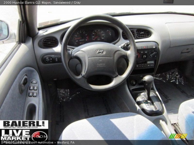 Sandalwood / Gray 2000 Hyundai Elantra GLS Wagon