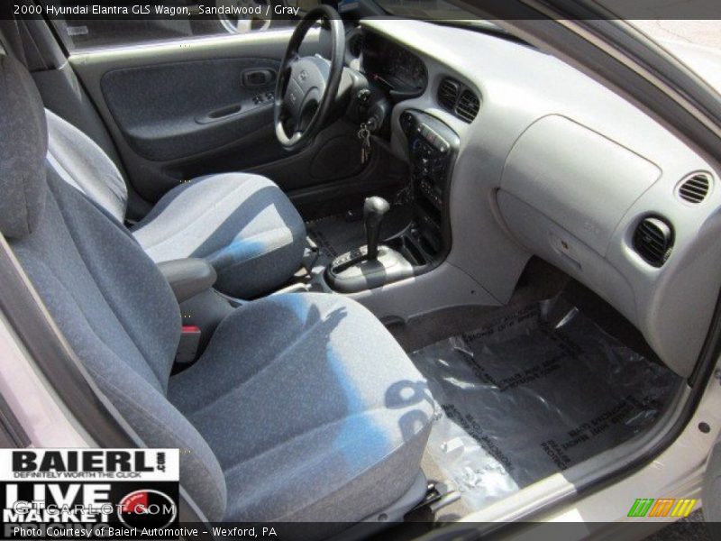 Sandalwood / Gray 2000 Hyundai Elantra GLS Wagon