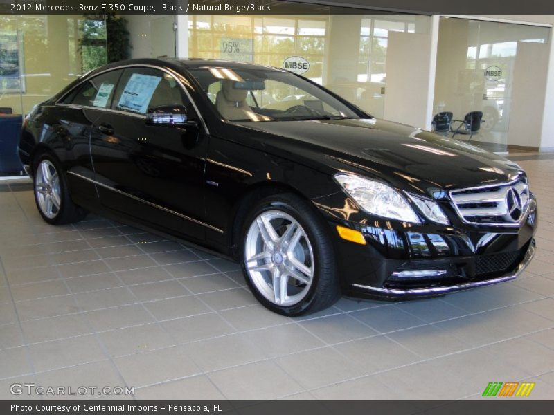 2012 E 350 Coupe Black