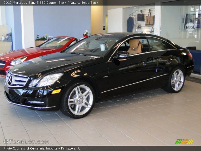  2012 E 350 Coupe Black