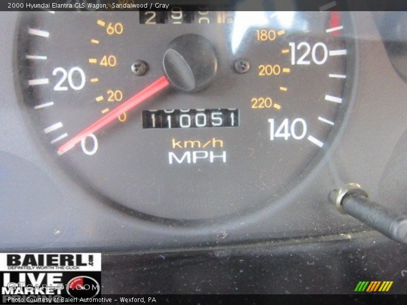 Sandalwood / Gray 2000 Hyundai Elantra GLS Wagon