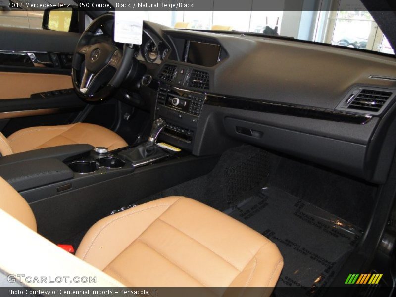 Black / Natural Beige/Black 2012 Mercedes-Benz E 350 Coupe