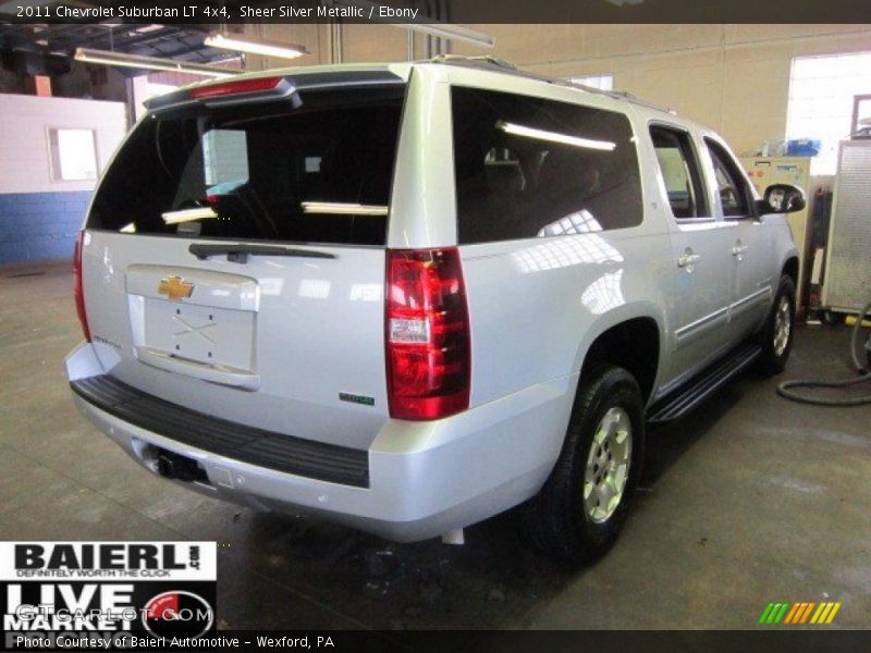 Sheer Silver Metallic / Ebony 2011 Chevrolet Suburban LT 4x4