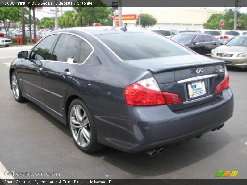 Blue Slate / Graphite 2008 Infiniti M 35 S Sedan