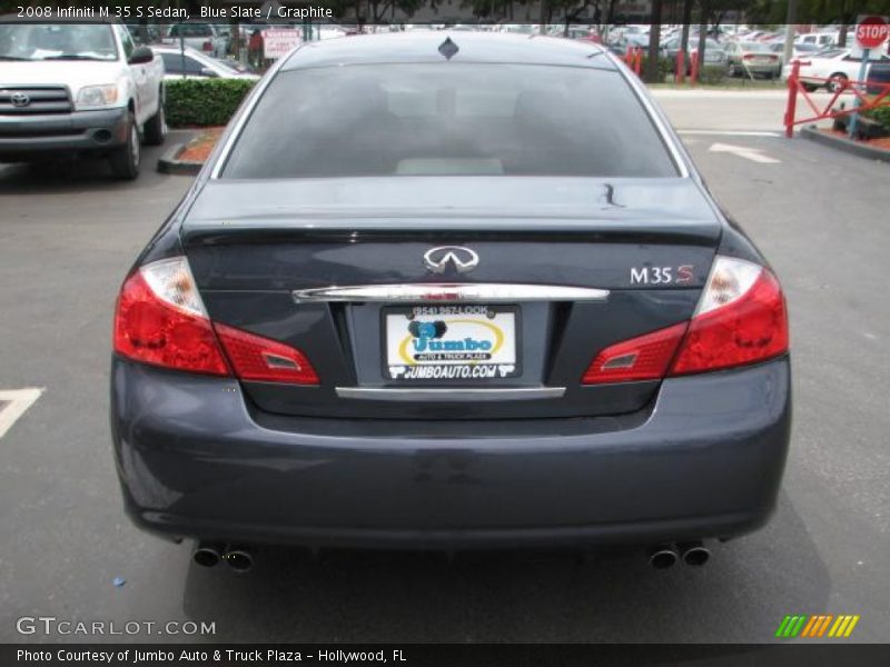 Blue Slate / Graphite 2008 Infiniti M 35 S Sedan