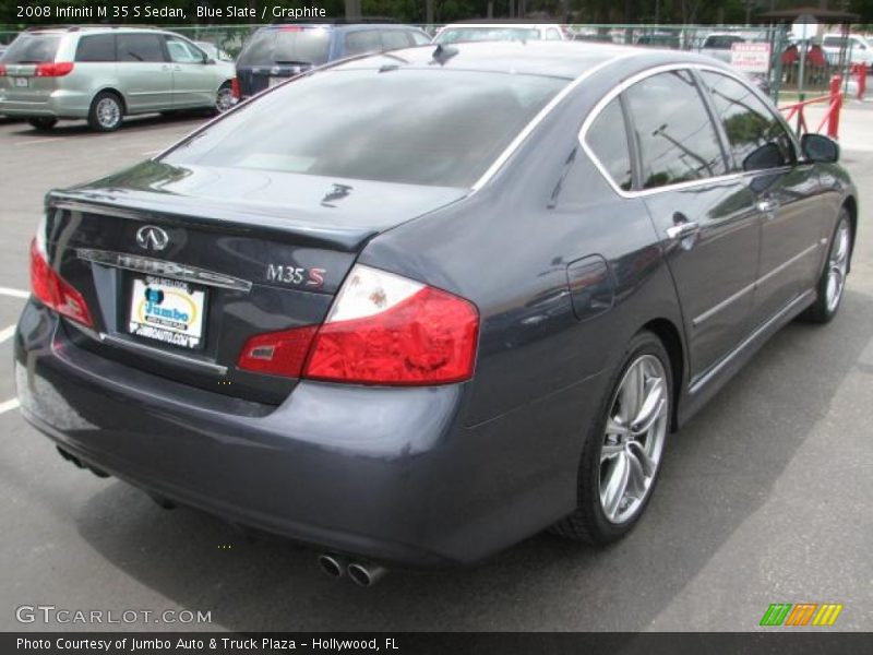 Blue Slate / Graphite 2008 Infiniti M 35 S Sedan
