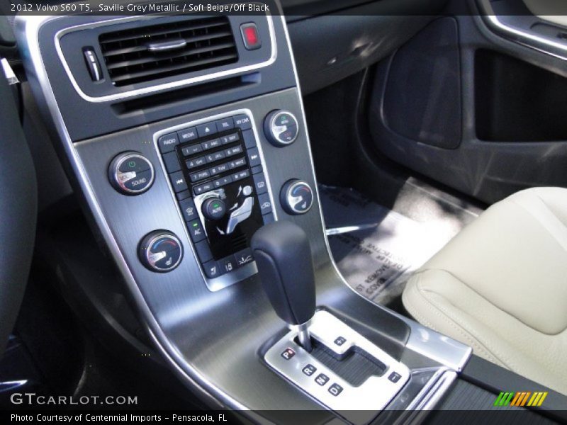 Saville Grey Metallic / Soft Beige/Off Black 2012 Volvo S60 T5