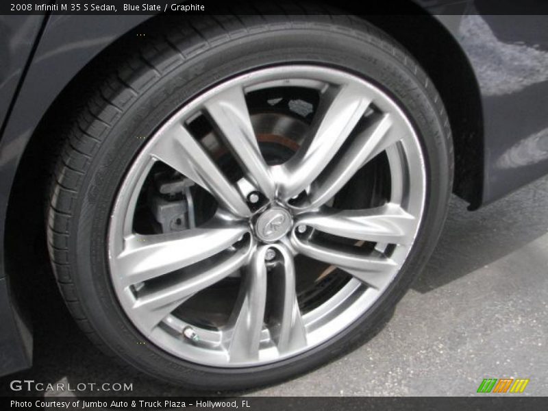 Blue Slate / Graphite 2008 Infiniti M 35 S Sedan