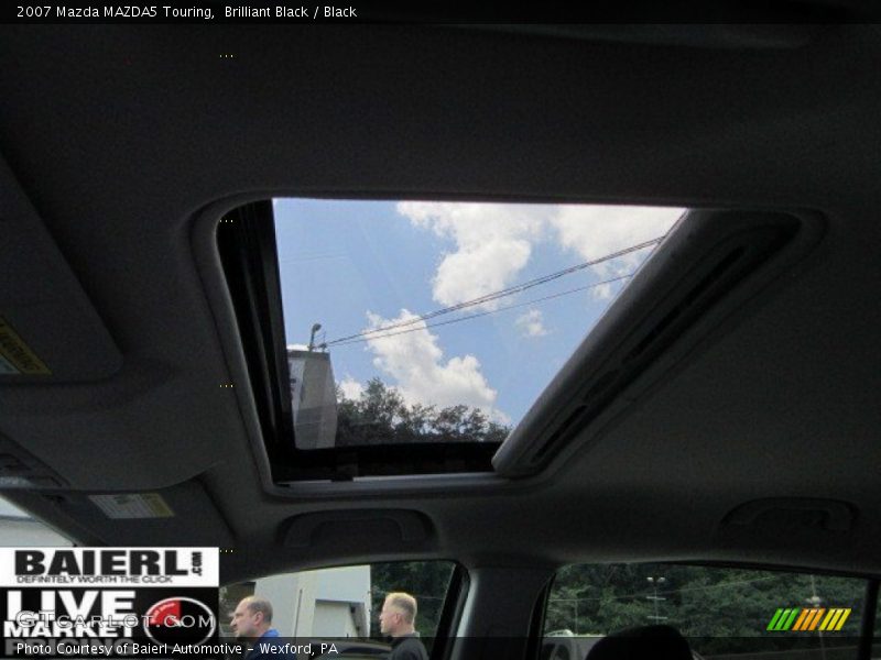 Brilliant Black / Black 2007 Mazda MAZDA5 Touring