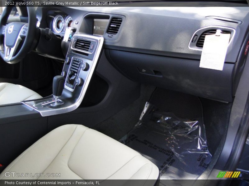 Saville Grey Metallic / Soft Beige/Off Black 2012 Volvo S60 T5