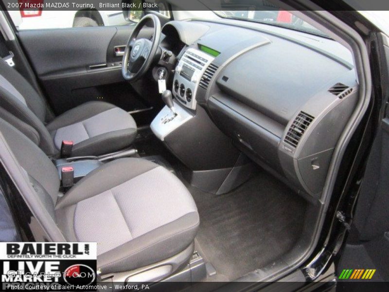 Brilliant Black / Black 2007 Mazda MAZDA5 Touring