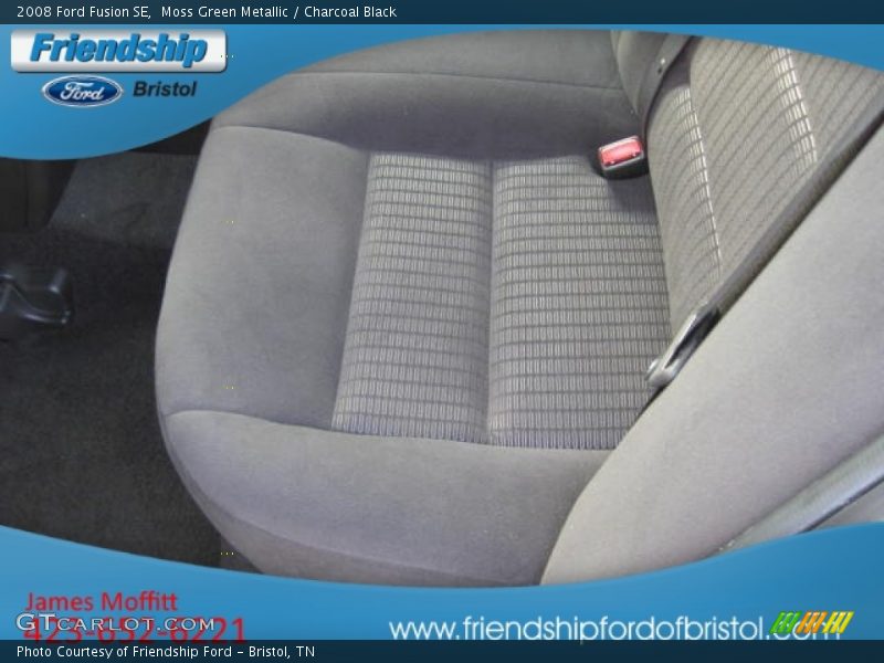 Moss Green Metallic / Charcoal Black 2008 Ford Fusion SE