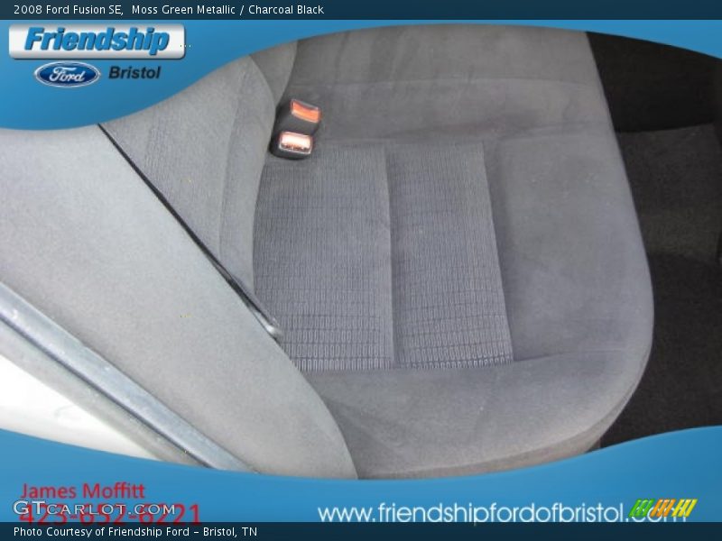 Moss Green Metallic / Charcoal Black 2008 Ford Fusion SE