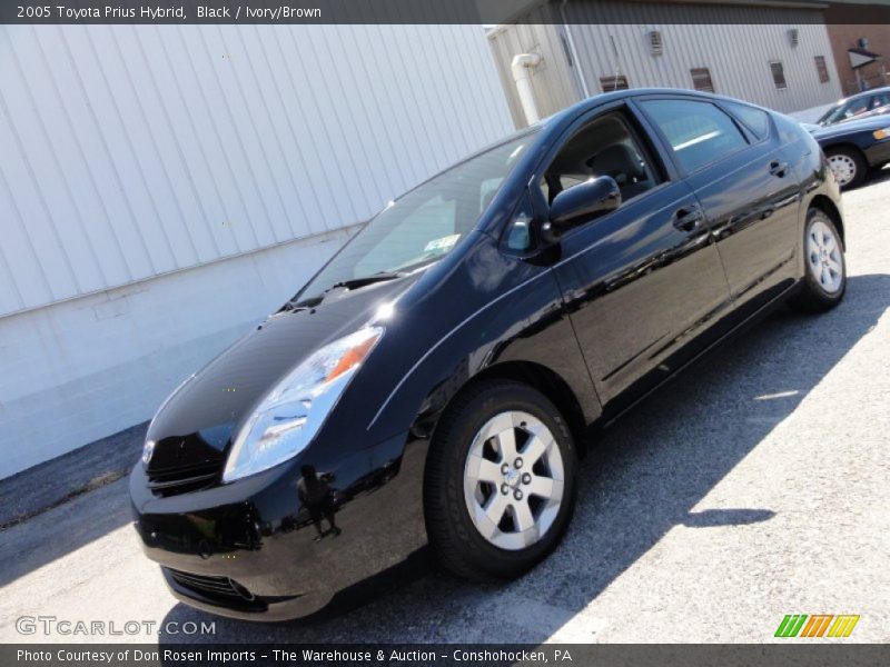 Black / Ivory/Brown 2005 Toyota Prius Hybrid