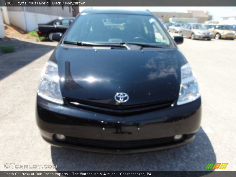 Black / Ivory/Brown 2005 Toyota Prius Hybrid