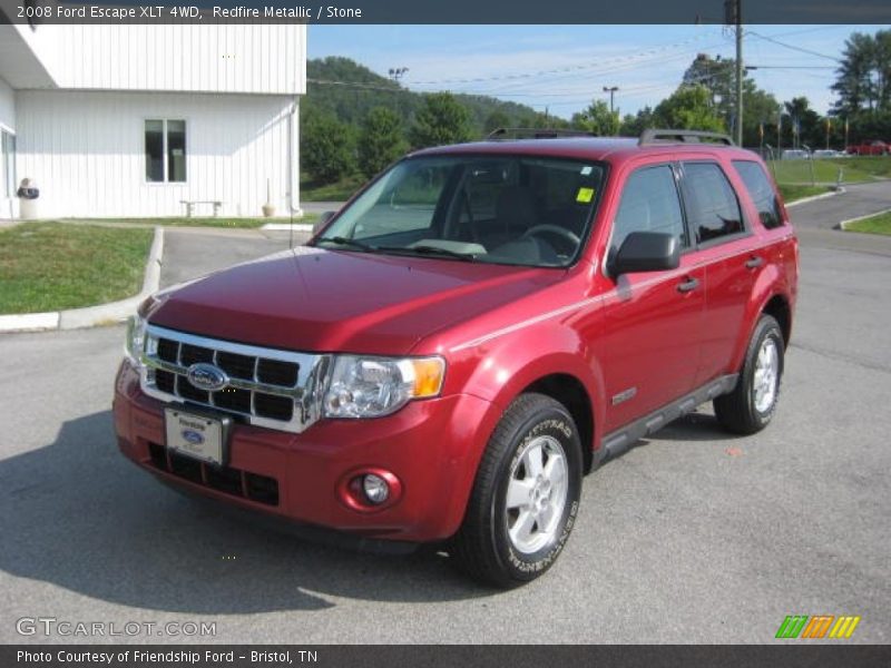Redfire Metallic / Stone 2008 Ford Escape XLT 4WD