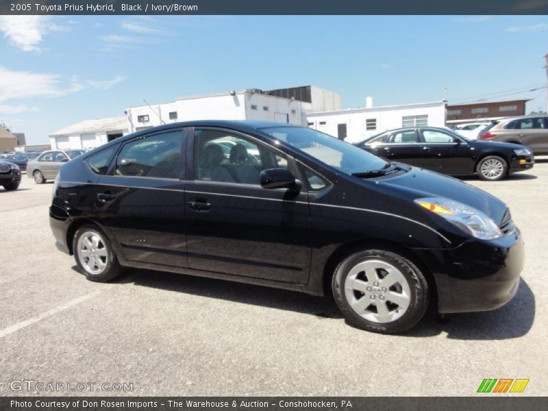 Black / Ivory/Brown 2005 Toyota Prius Hybrid