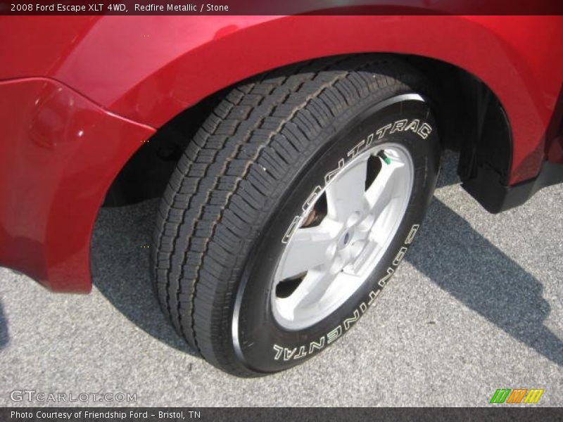Redfire Metallic / Stone 2008 Ford Escape XLT 4WD