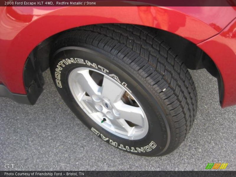 Redfire Metallic / Stone 2008 Ford Escape XLT 4WD