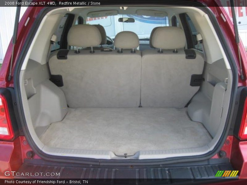 Redfire Metallic / Stone 2008 Ford Escape XLT 4WD