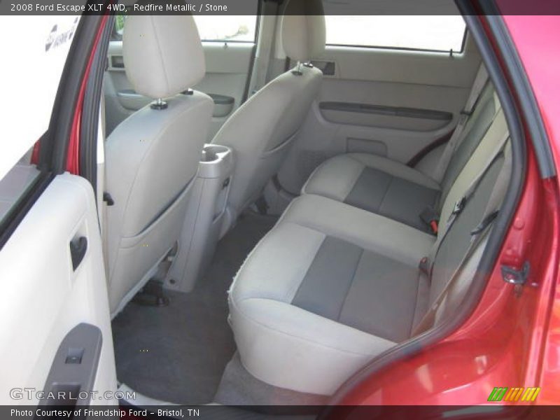 Redfire Metallic / Stone 2008 Ford Escape XLT 4WD