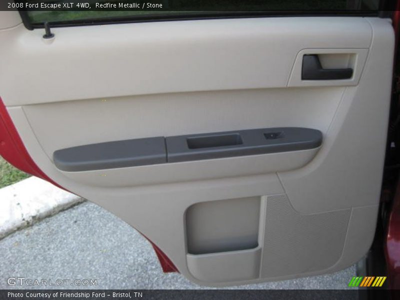 Redfire Metallic / Stone 2008 Ford Escape XLT 4WD