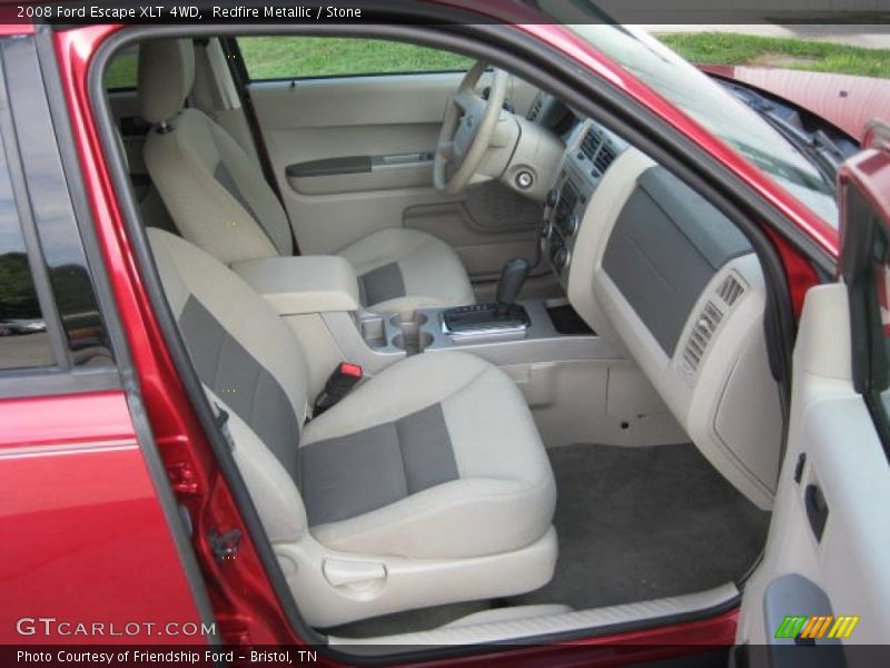 Redfire Metallic / Stone 2008 Ford Escape XLT 4WD