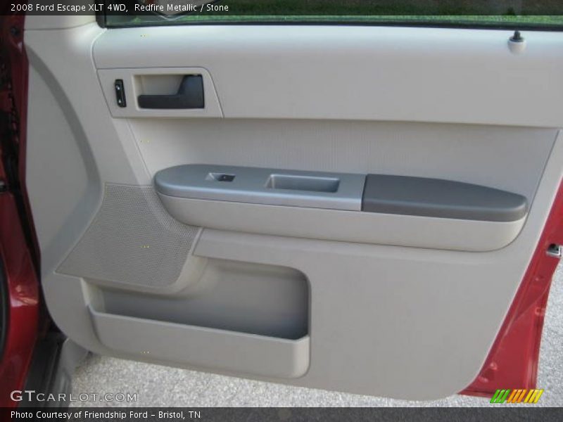 Redfire Metallic / Stone 2008 Ford Escape XLT 4WD