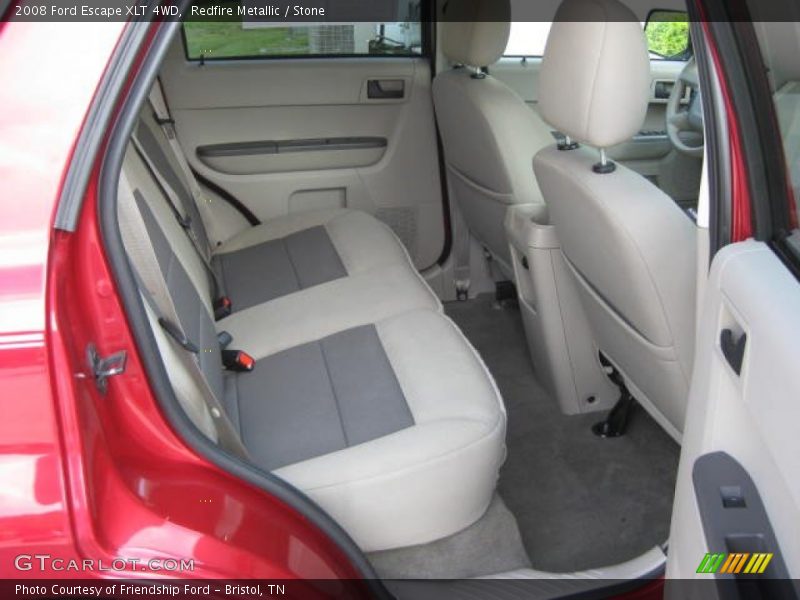 Redfire Metallic / Stone 2008 Ford Escape XLT 4WD