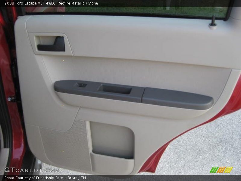 Redfire Metallic / Stone 2008 Ford Escape XLT 4WD