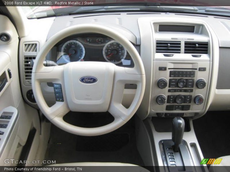 Redfire Metallic / Stone 2008 Ford Escape XLT 4WD