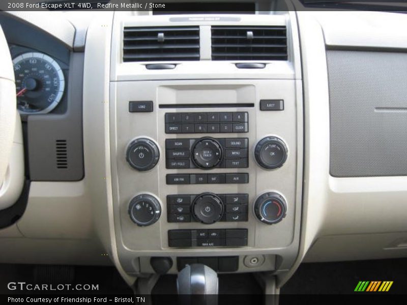 Redfire Metallic / Stone 2008 Ford Escape XLT 4WD