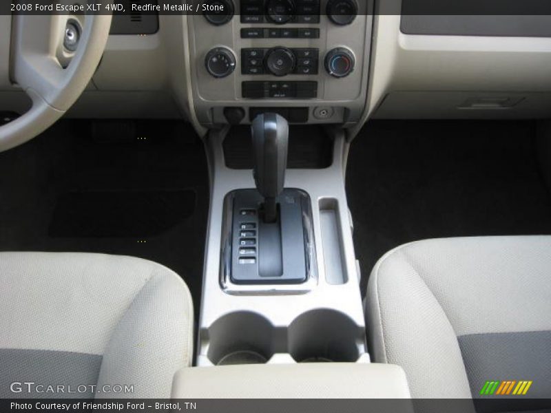 Redfire Metallic / Stone 2008 Ford Escape XLT 4WD