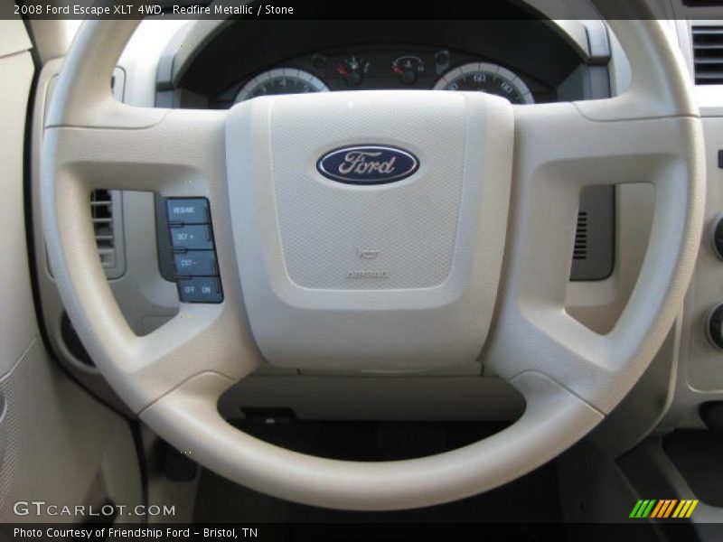Redfire Metallic / Stone 2008 Ford Escape XLT 4WD
