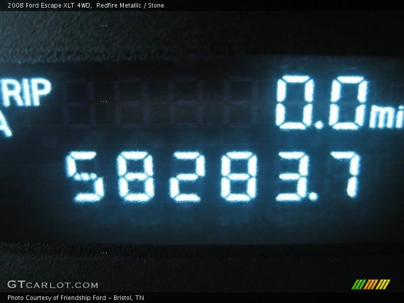 Redfire Metallic / Stone 2008 Ford Escape XLT 4WD
