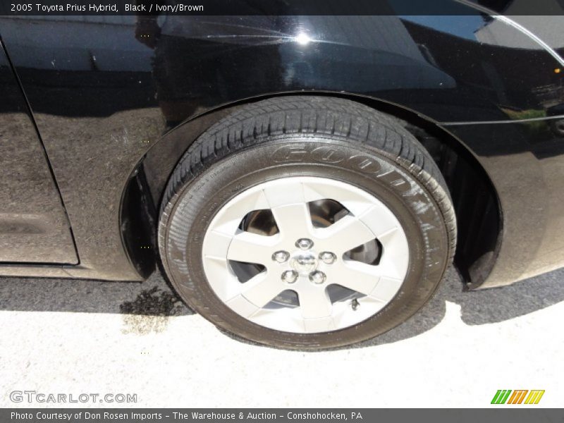 Black / Ivory/Brown 2005 Toyota Prius Hybrid