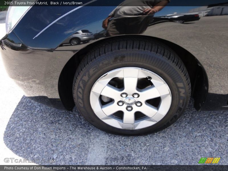 Black / Ivory/Brown 2005 Toyota Prius Hybrid