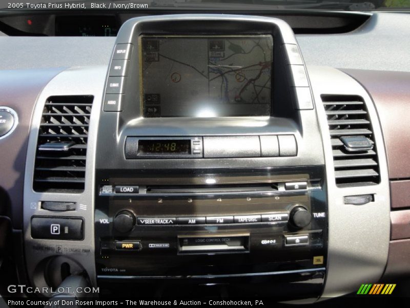Black / Ivory/Brown 2005 Toyota Prius Hybrid