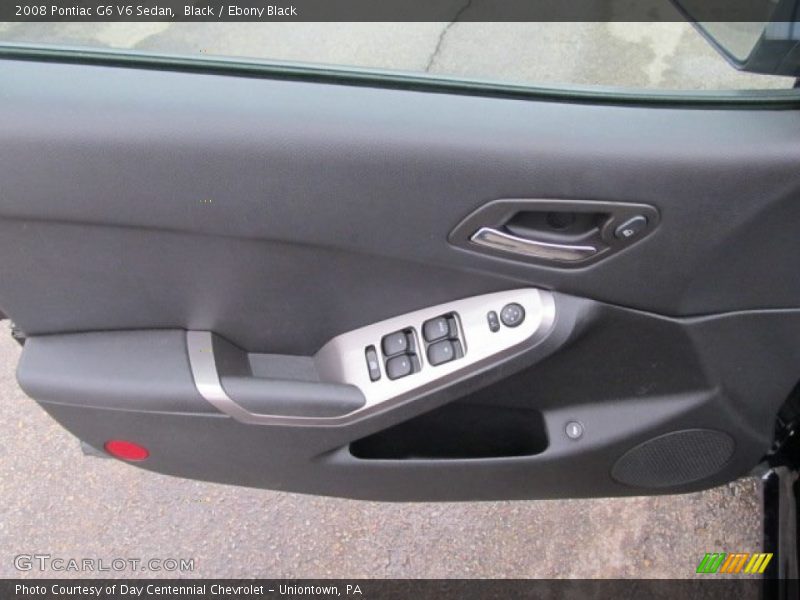 Black / Ebony Black 2008 Pontiac G6 V6 Sedan
