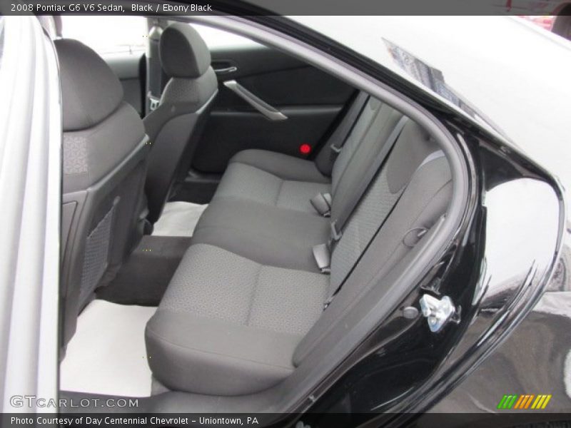 Black / Ebony Black 2008 Pontiac G6 V6 Sedan