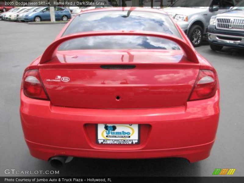 Flame Red / Dark Slate Gray 2005 Dodge Neon SRT-4