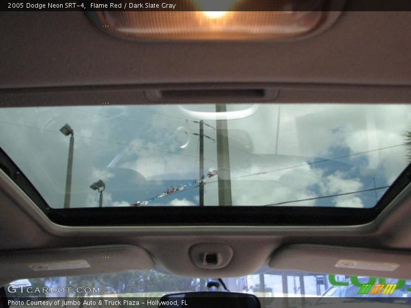 Sunroof of 2005 Neon SRT-4