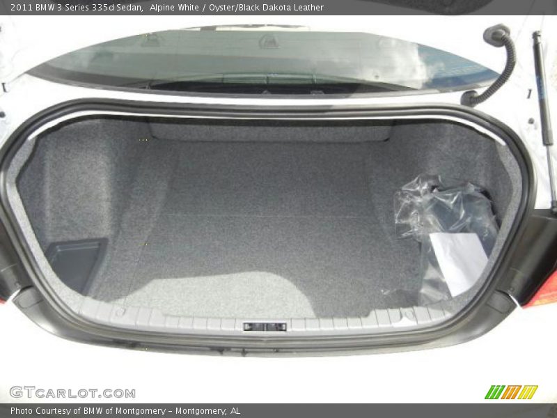 Alpine White / Oyster/Black Dakota Leather 2011 BMW 3 Series 335d Sedan