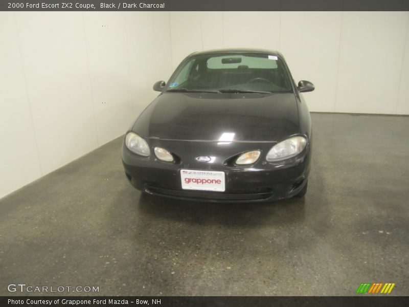 Black / Dark Charcoal 2000 Ford Escort ZX2 Coupe