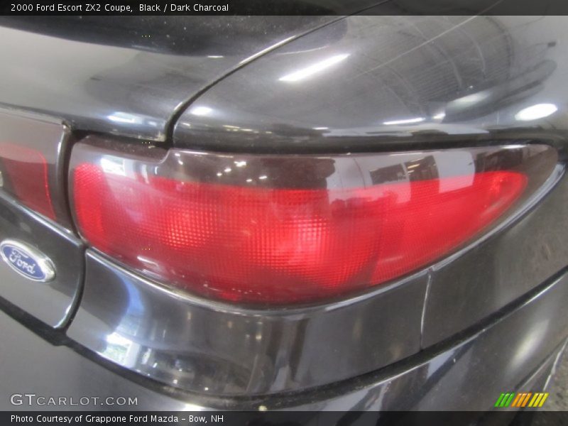 Black / Dark Charcoal 2000 Ford Escort ZX2 Coupe