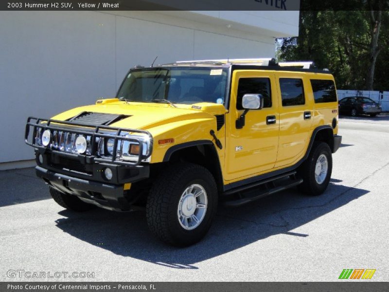 Yellow / Wheat 2003 Hummer H2 SUV