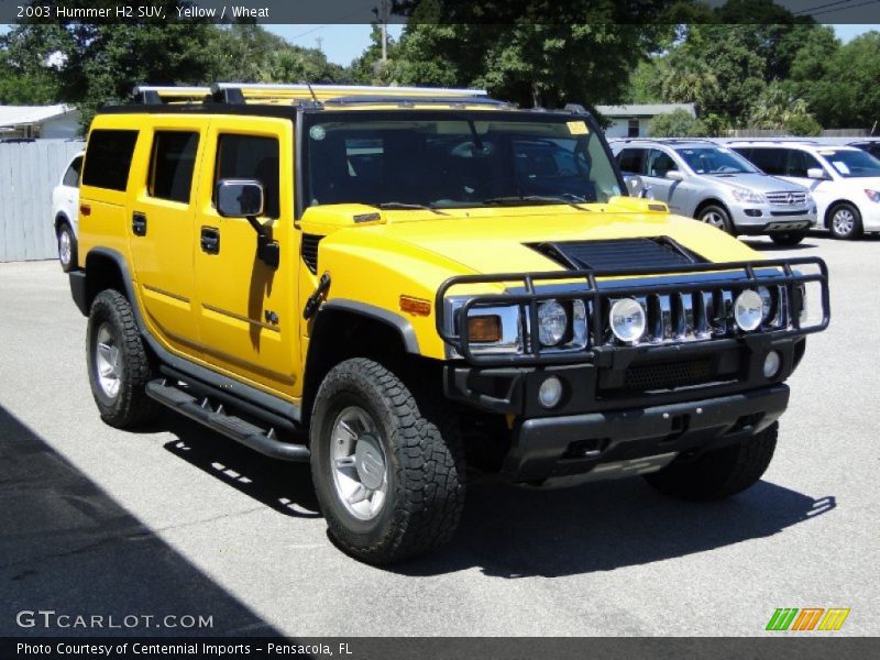 Yellow / Wheat 2003 Hummer H2 SUV