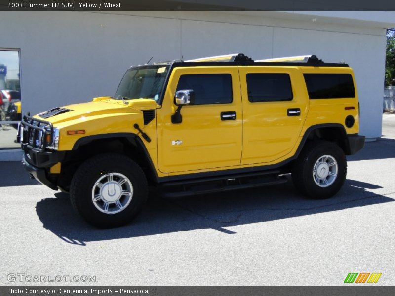 Yellow / Wheat 2003 Hummer H2 SUV