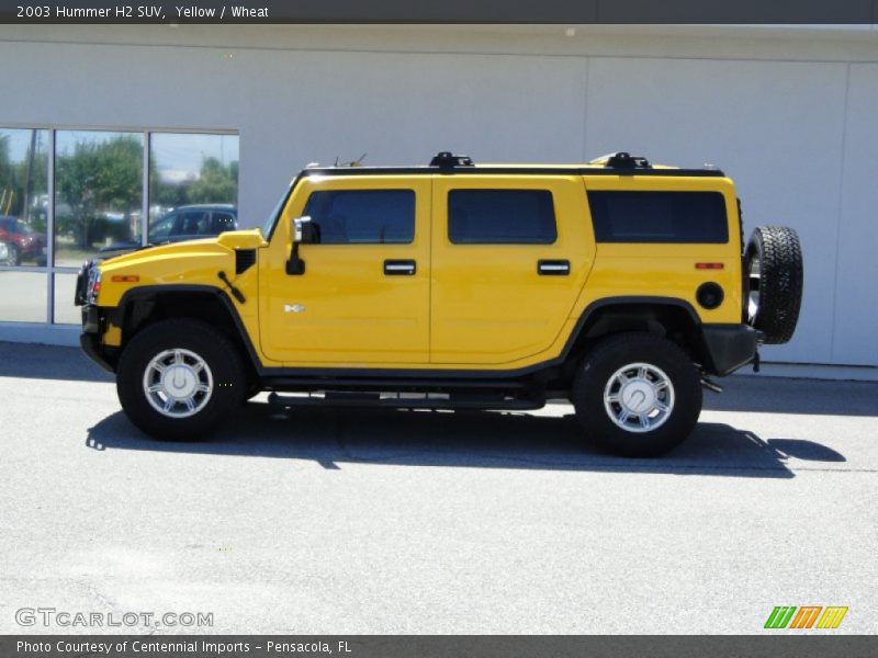 Yellow / Wheat 2003 Hummer H2 SUV